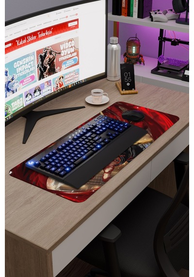 Tokyo Ghoul Anime V4 - 70x30 Xl Gaming Kauçuk Kaymaz Taban Mouse Pad Fare Altlığı