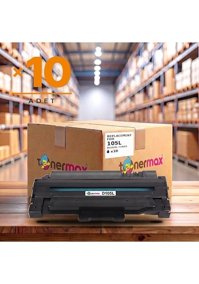 Samsung Xpress Ml-1910 Uyumlu Toner Çipli Mlt-d105l 10'lu 2.500 Sayfa