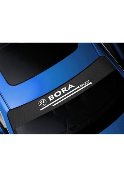 Volkswagen Bora Için Karbon Ön Cam Oto Sticker