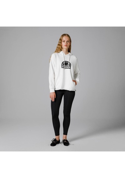 Ellesse Kapüşonlu Kadın Sweat Ef201 Beyaz