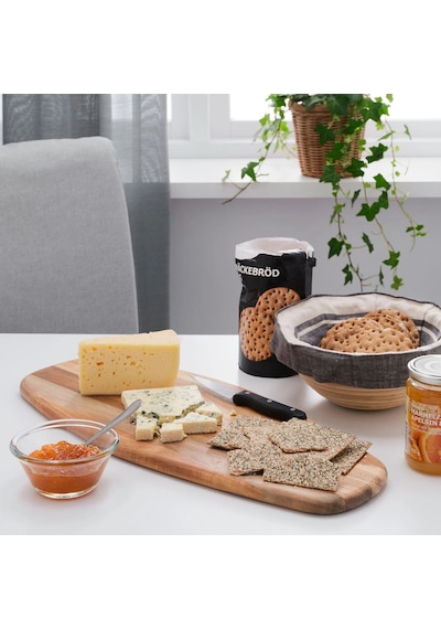Ikea Fascınera Kesme Tahtası 52 X 22 Cm Kahverengi Koyu Bej