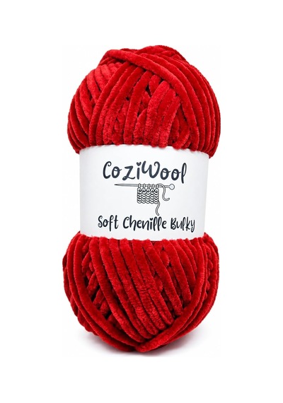 Kadife İp, 5'li Paket 5x100 Gr. 120 Mt., Soft Chenille Bulky%100 Mikro Polyester, Amigurumi, Oyuncak, Bebek Battaniyesi Diğer