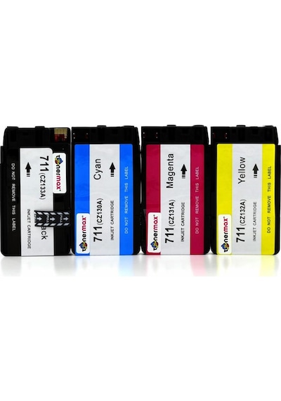 Hp 711 Cz133A / Cz132A / Cz131A / Cz130A Set Uyumlu Kartuş