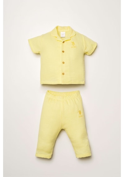 U.S. Polo Assn. U.s Polo Assn. Kız Bebek Sarı Takım Usb2978-c-v5 Sarı