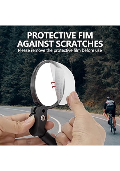Rockbros Bisiklet Aynası Evrensel 360 Döner Dikiz Aynası Hd Bisiklet Aynası E-bisiklet Mtb Yol Bisikleti İçin Katlanır Bisiklet