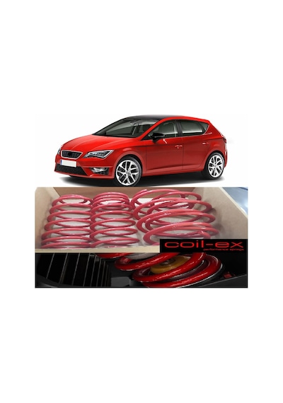 Coil-Ex Seat Leon 2013-2019 5F FR 4.5 CM Spor Yay