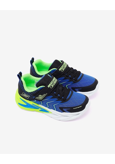 Skechers Flex-glow Ultra Büyük Erkek Çocuk Siyah Işıklı Spor Ayakkabı 400141l Bblm