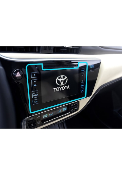 Toyota Corolla Navigasyon Ekran Koruyucu Film