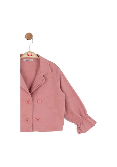Nk Kids Kız Çocuk Cannes Ceket Nk-31517 Pudra