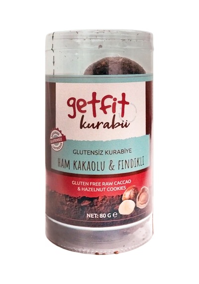 Glutensiz Ürünler Atölyesi Getfit Get Fit Ham Kakaolu Fındıklı Kurabii 80 G