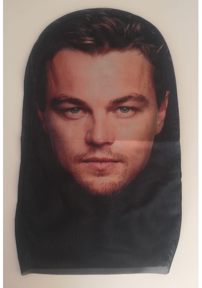 Leonardo Dicaprio 3 Boyutlu Nefes Alabilen Ünlü Maskesi
