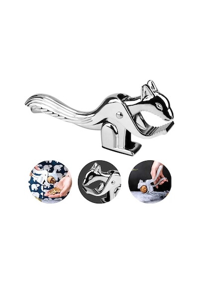 Reis Home Pratik Sincap Şekilli Lüks Metal Badem Ceviz Ve Fındık Kıracağı Sincap Fındık Ceviz Reis Home Pratik Sincap Şekilli Lüks Metal Badem Ceviz Ve Fındık Kıracağı Sincap Fındık Ceviz