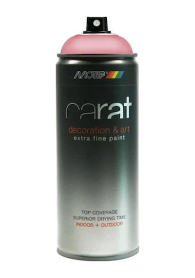 Motip Carat RAL3015 Parlak Sprey Boya Açık Pembe 400 ML
