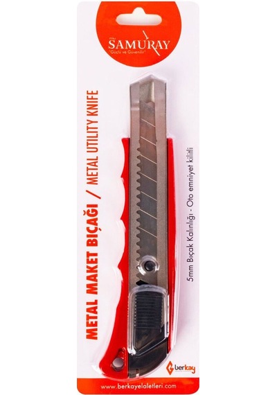 Metal Maket Bıçağı 5mm Bıçak Kalınlığı - Kbs19