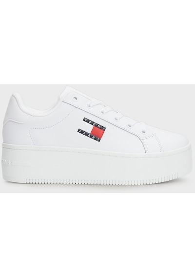 Tommy Jeans Kadın Ayakkabı En0en02518 Ybs Beyaz