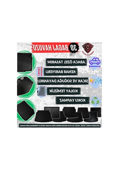 Uyumlu 4d Paspas Ve 3d Bagaj Havuzu Seti Açık Bej