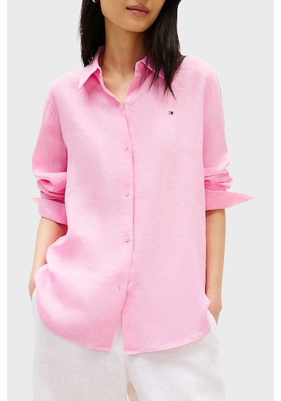 Tommy Hilfiger Bayan Gömlek Ww0ww44679 Tor Pembe