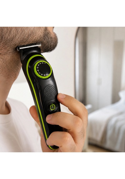 5'i 1 Arada Erkek Bakım Seti 0-10 Mm Ayarlanabilir Tıraş Makinesi