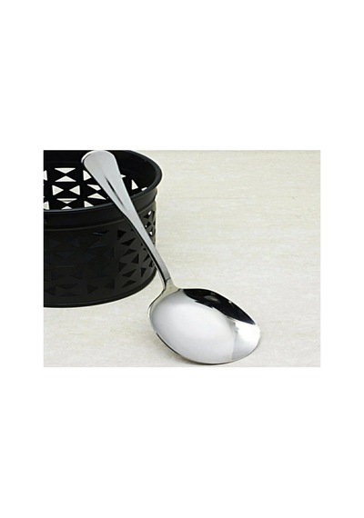 Lüx Servis Kaşığı 22 Cm Gri Gri