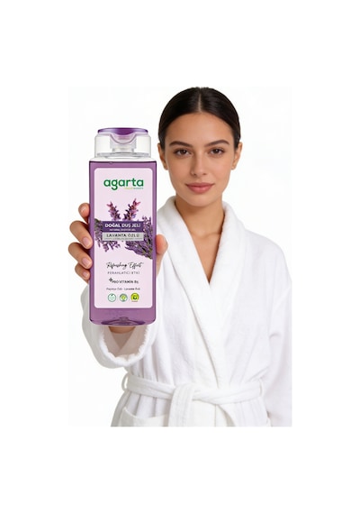 Agarta Doğal Aha Lavanta Duş Jeli  400 ML