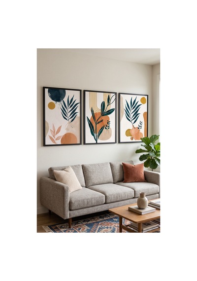 Siyah Ahşap Çerçeveli Modern Bohem Soyut Botanik Yaprak Üçlü Duvar Tablosu Turuncu Lacivert Dekorasyon Kabartma Görünümlüdür Siyah Siyah Ahşap Çerçeveli Modern Bohem Soyut Botanik Yaprak Üçlü Duvar Tablosu Turuncu Lacivert Dekorasyon Kabartma Görünümlüdür Siyah