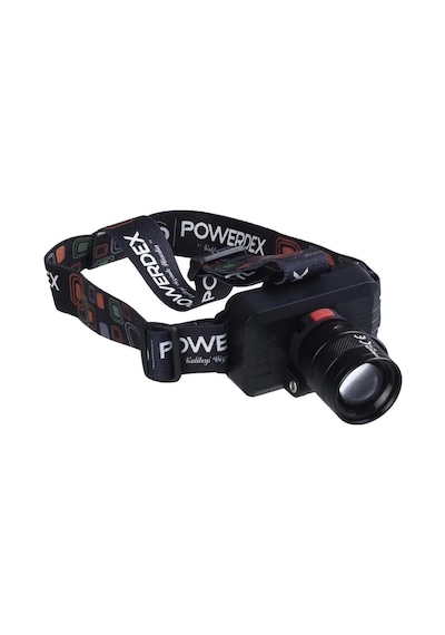 Powerdex Pd-7772 Usb Şarjlı Zoomlu Kafa Lambası Siyah