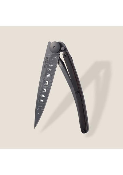 Deejo Kamp 37g, Ebony Wood / Moon Phase Siyah