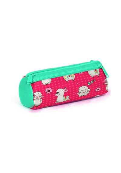Neon Mercan Su Yeşili Alpaka Desenli Coral High Kids Usb'li 3 Lü Okul Çanta Seti Goset0123268