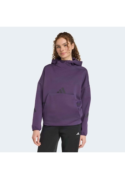 Adidas Z.n.e. Kadın Mor Sweatshirt Jw7746 Mor