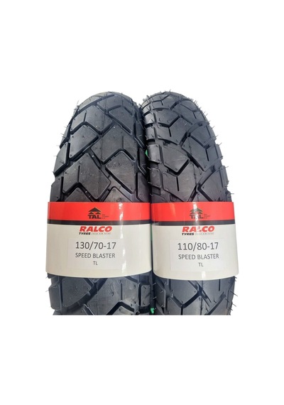 130/70-17 Ve 110/80-17 Pulsar Rs200 Takım Tl Tubeless - Dubleks Motosiklet Lastiği