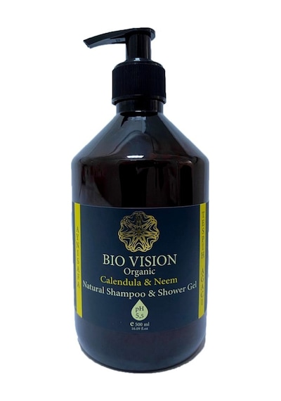 Bio Vision Organik Aynısafa & Tespih Ağacı Şampuan & Duş Jeli 500 ML