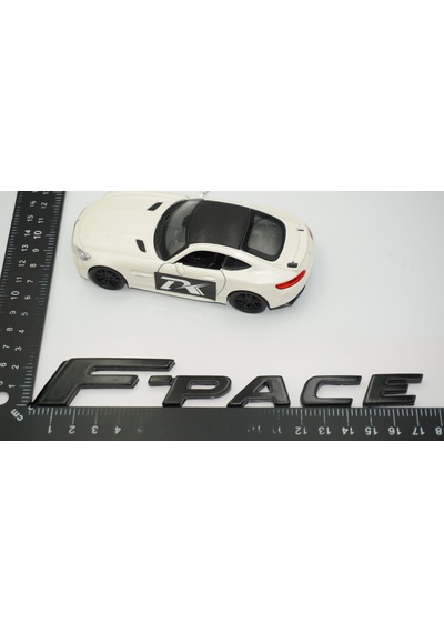 Dk Tuning F-pace 3m Siyah Abs Bagaj Yazı Logo Jaguar İle Uyumlu