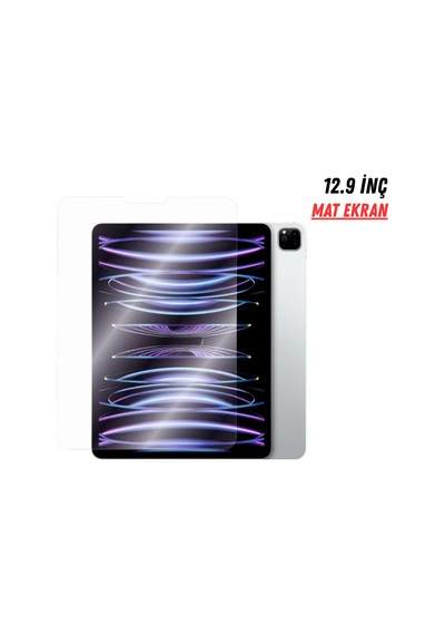 Apple İpad Pro 12.9 İnç 6. Nesil / M2 9h Mat Ekran Koruyucu