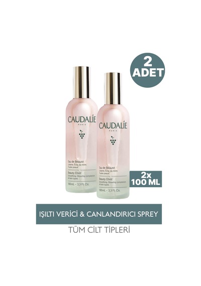 Caudalie Beauty Elixir Güzellik İksiri Sprey 100 Ml 2 Adet