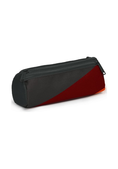 Coral High Koyu Gri Turuncu Bordo Renkli 3 Lü Okul Çanta Seti Set0123692 Bordo - Kırmızı