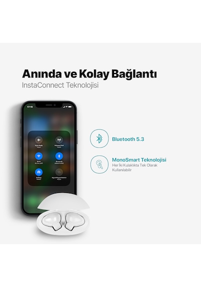 Ttec Airbeat Buzz Bluetooth 5.3 Kulakiçi Kulaklık