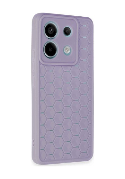 Note 13 Pro 5g Kılıf Petek Silikon Kapak - Lila