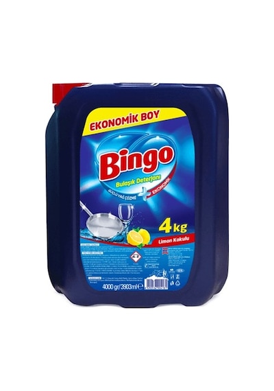 Bingo Bulaşık Deterjanı 4lt Limon