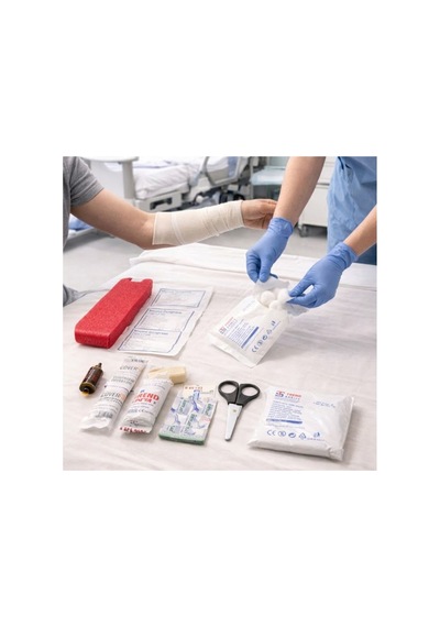 İlk Yardım Seti - Polyester Çantalı - 17 Parça