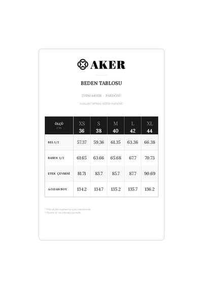 Aker Yanları Yırtmaçlı Keten Pardösü Bej Bej