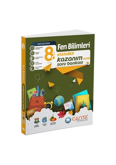 Çanta 8.sınıf Fen Bilimleri Etkinlikli Kazanım Soru Bankası