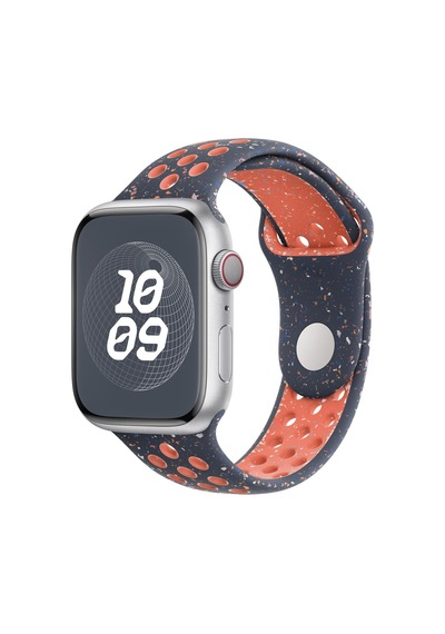 Microsonic  Apple Uyumlu  Watch  Series 8 41mm Kordon Flame Sport Band