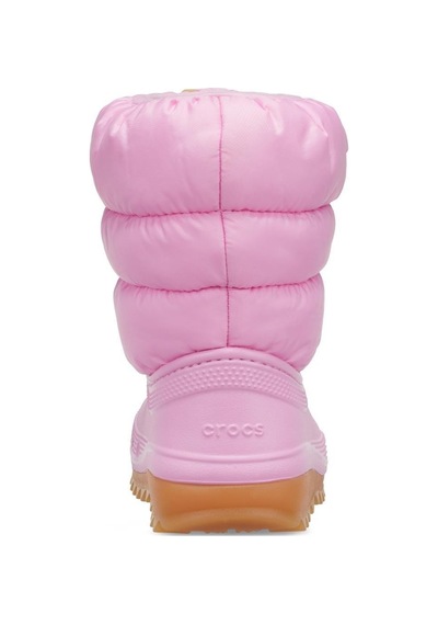 Crocs Classic Neo Puff Boot T Pink Tweed/gum Çocuk Bot 207683-6xq Pembe