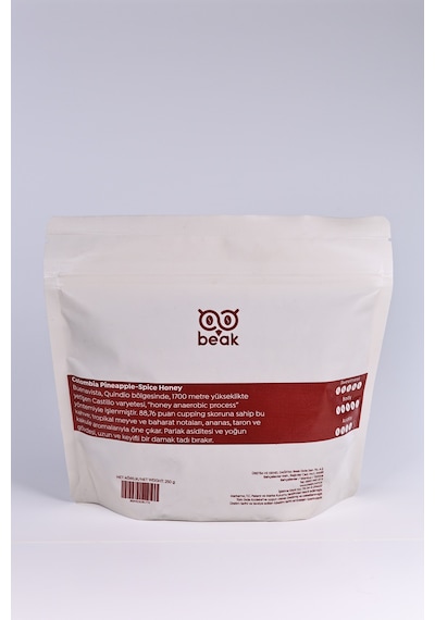 Colombia Pineapple Spice Çekirdek Kahve 250 Gr , %100 Arabica Çekirdek Kahve
