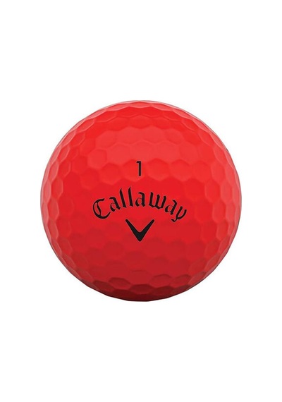 Callaway Bl Cg Supersoft Red Golf Topu - 3lü Karışık