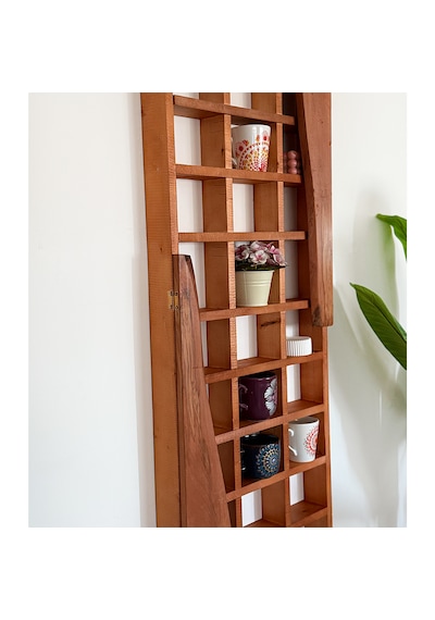 Ahşap Bardak Kupa Rafı & Baharatlık 5100