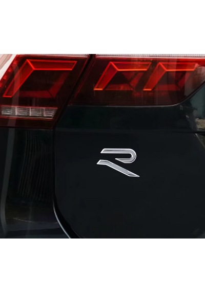 Dk Tuning R Line Yeni Nesil Bagaj Gri Logo Arma Volkswagen İle Uy