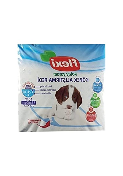 Kaydırmaz Bantlı Köpek Alıştırma Pedi, 10'lu Paket