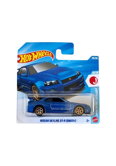 Hot Wheels Nissan Skyline Gt-r Bnr34 Oyuncak Araba Çok Renkli