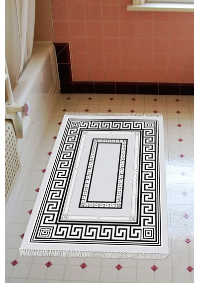 Eko Trend Djt Banyo Paspası Yıkanabilir Kaymaz Taban 651m Modern gri